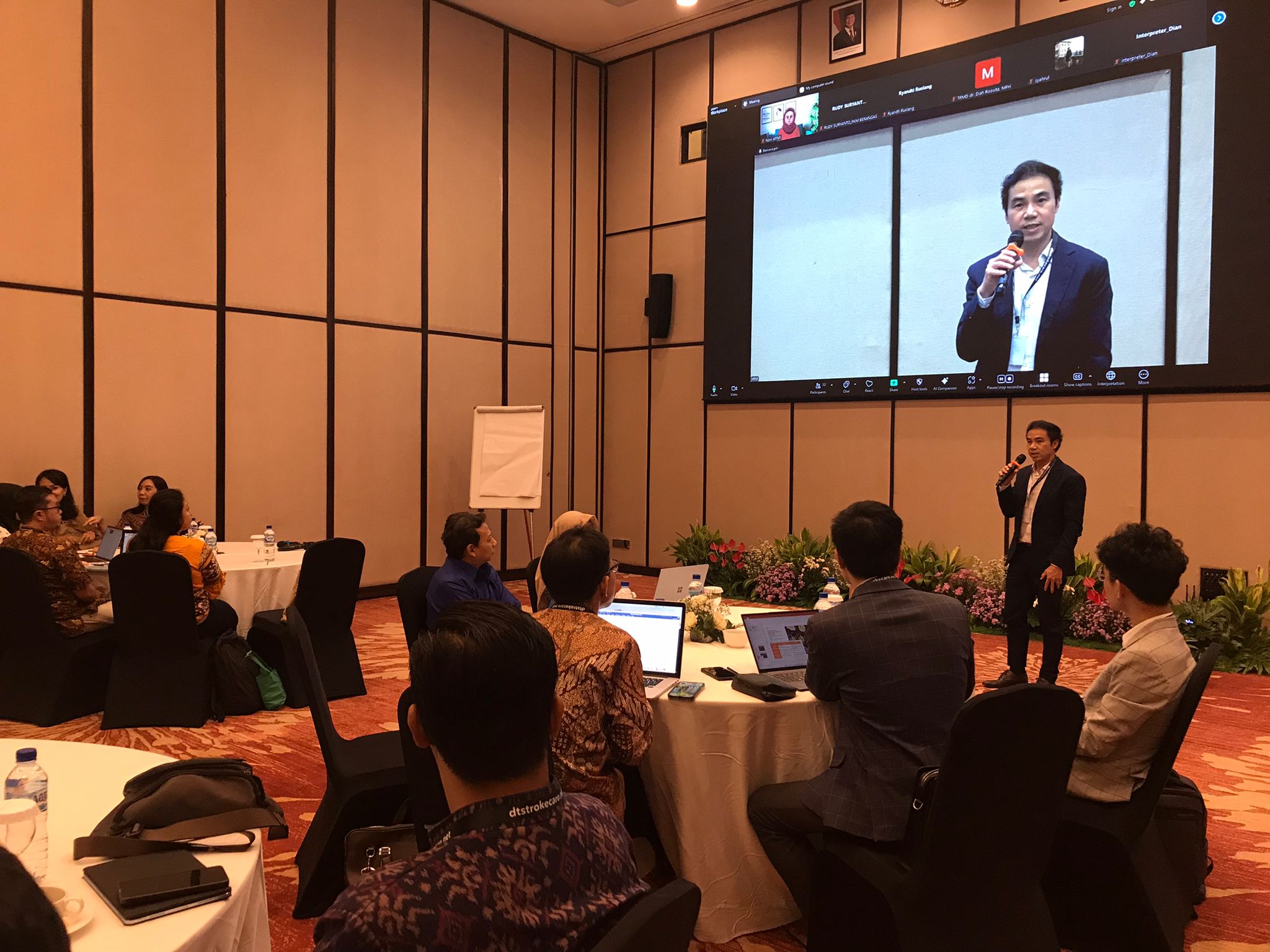 Global Experts and Policymakers Convene for Workshop on Digital Twin for Stroke Care in Bali